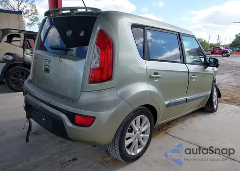 2012 Kia Soul + from USA, damaged, VIN KNDJT2A68C7360817